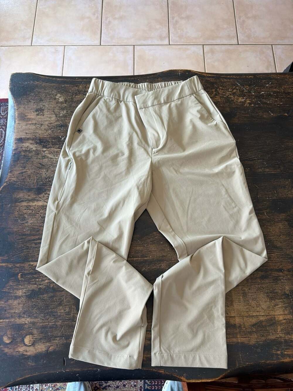 FIGS FIGSPRO Women's Tan Tall Straight Leg Clinical Scrub Pants